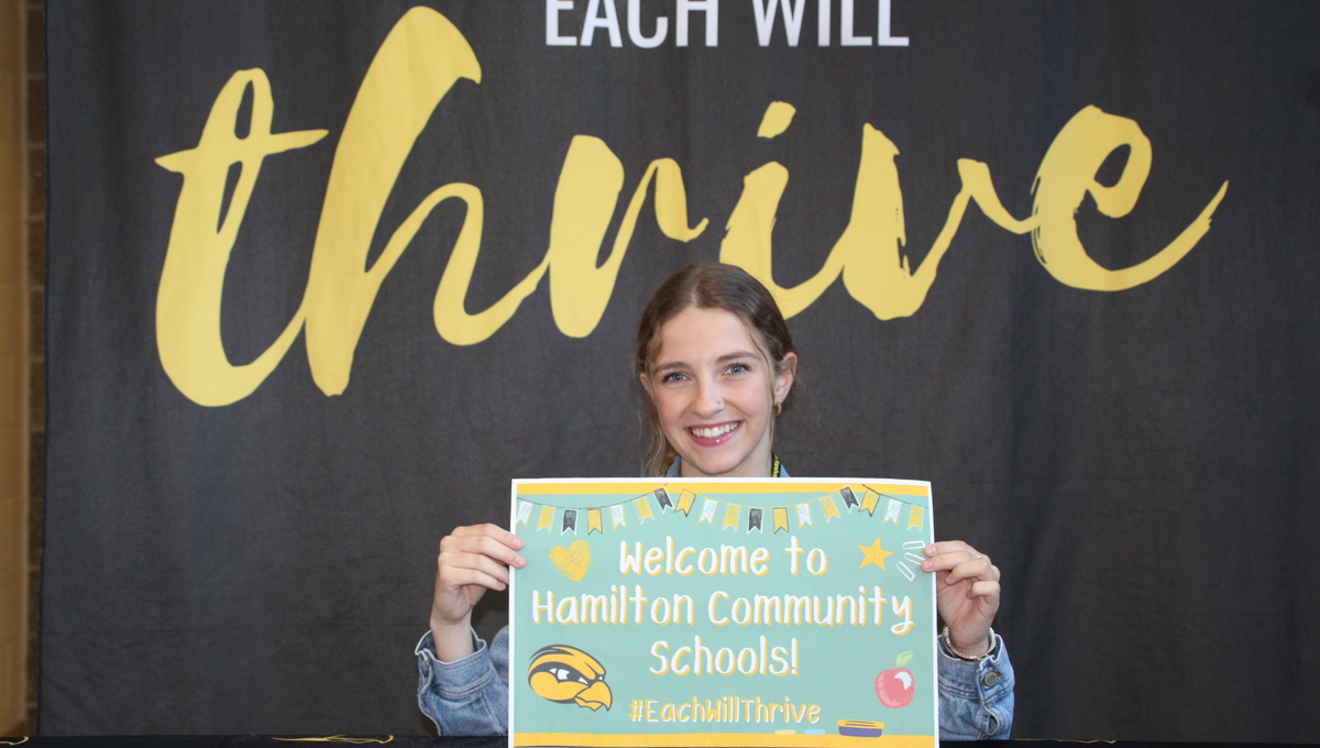 New Sandyview kindergarten teacher, Danielle Orr